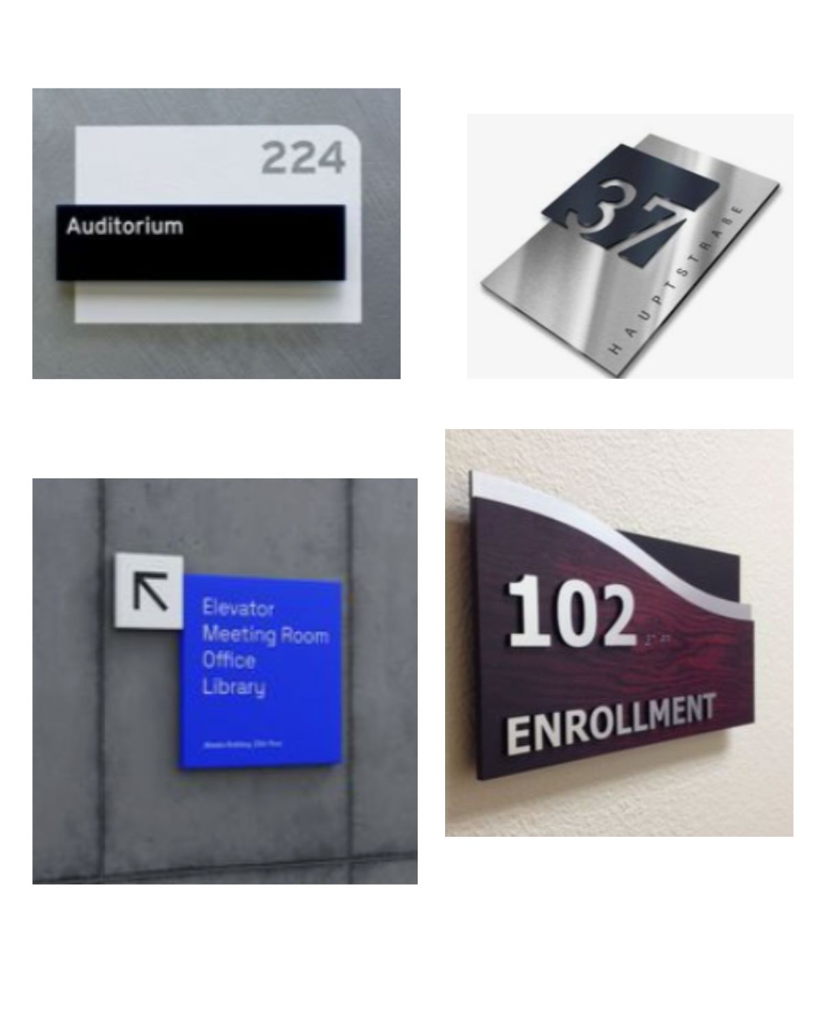 Πινακίδες σήμανσης κτιρίων - Δείγμα 1